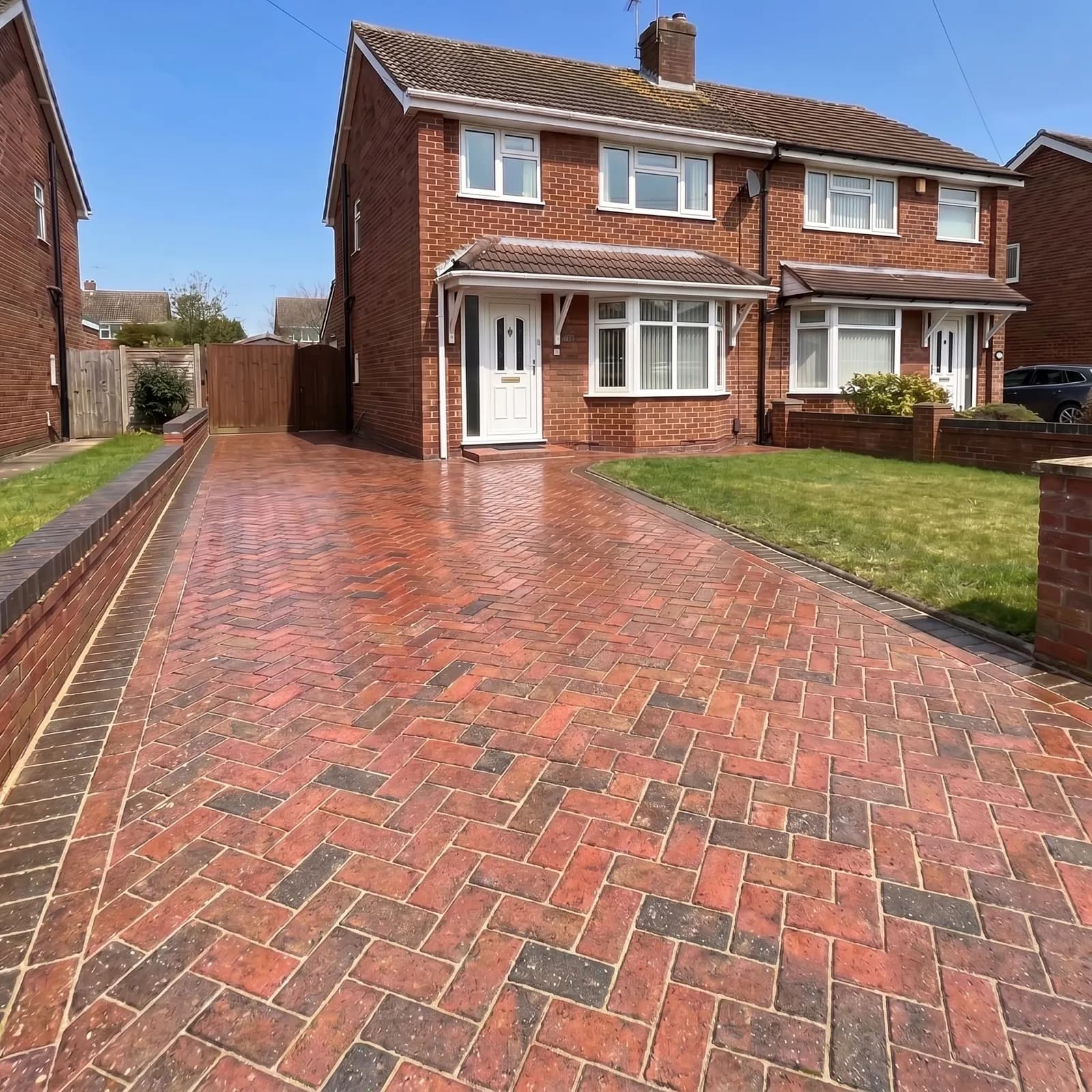 Driveway Sealing (Moss-Resistant) Essex — moss removal before and after
