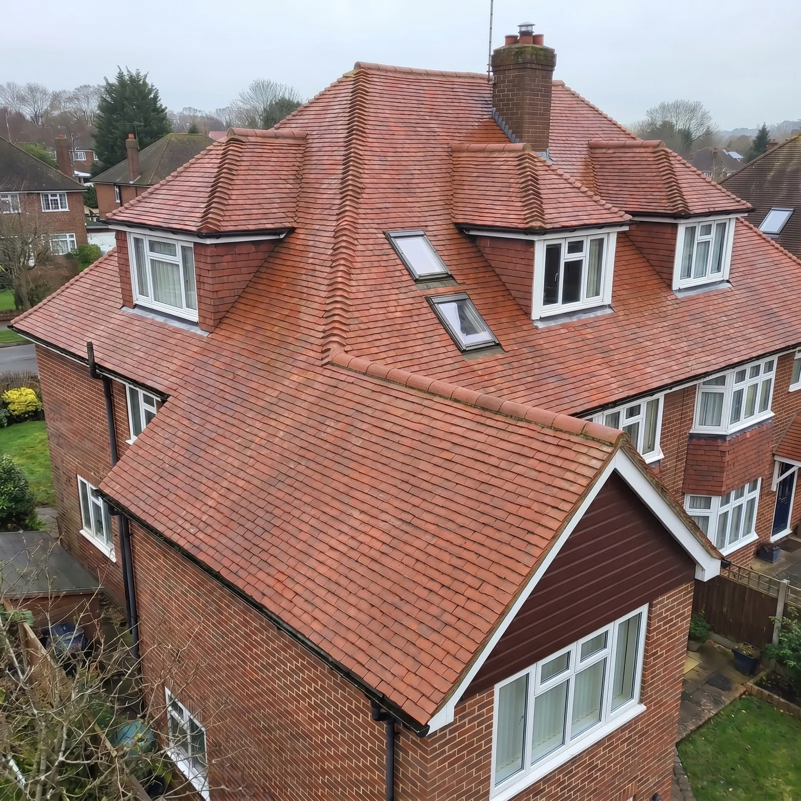 Roof Moss Removal Essex — moss removal before and after